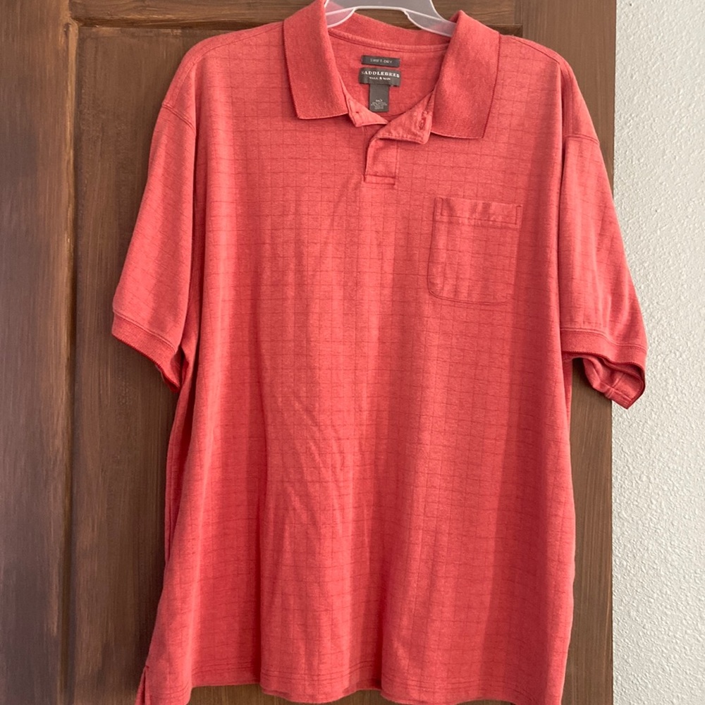 Men’s Polo size XXL. Saddle brand